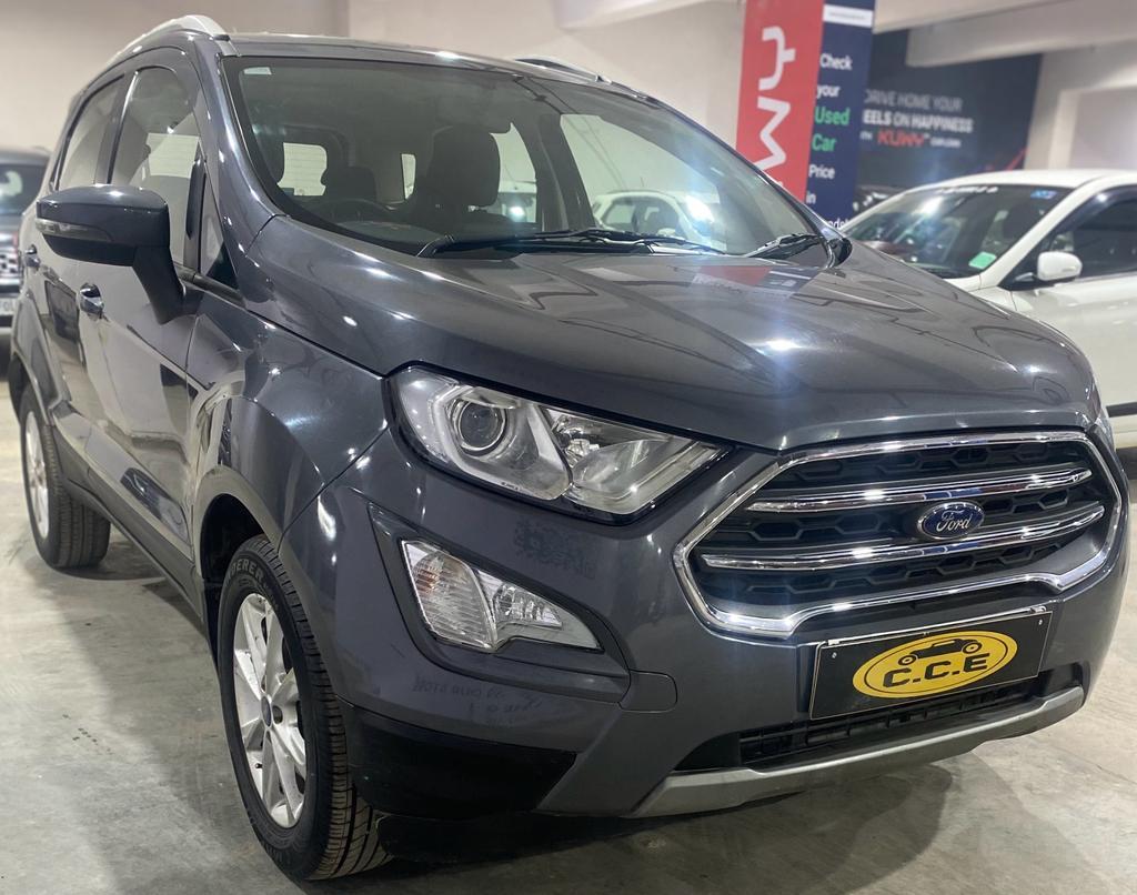 2019 Ford EcoSport 1.5 TiVCT Petrol Ambiente BS IV Front Right View 