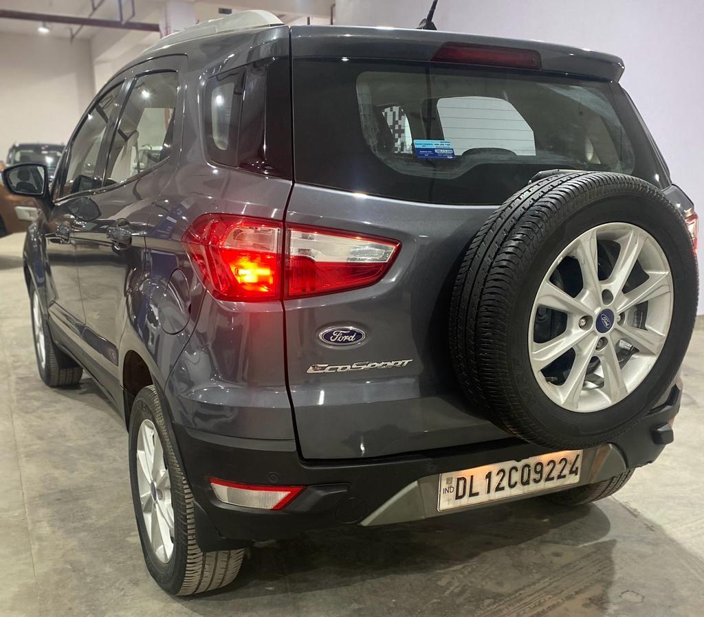 2019 Ford EcoSport 1.5 TiVCT Petrol Ambiente BS IV Rear Left View 