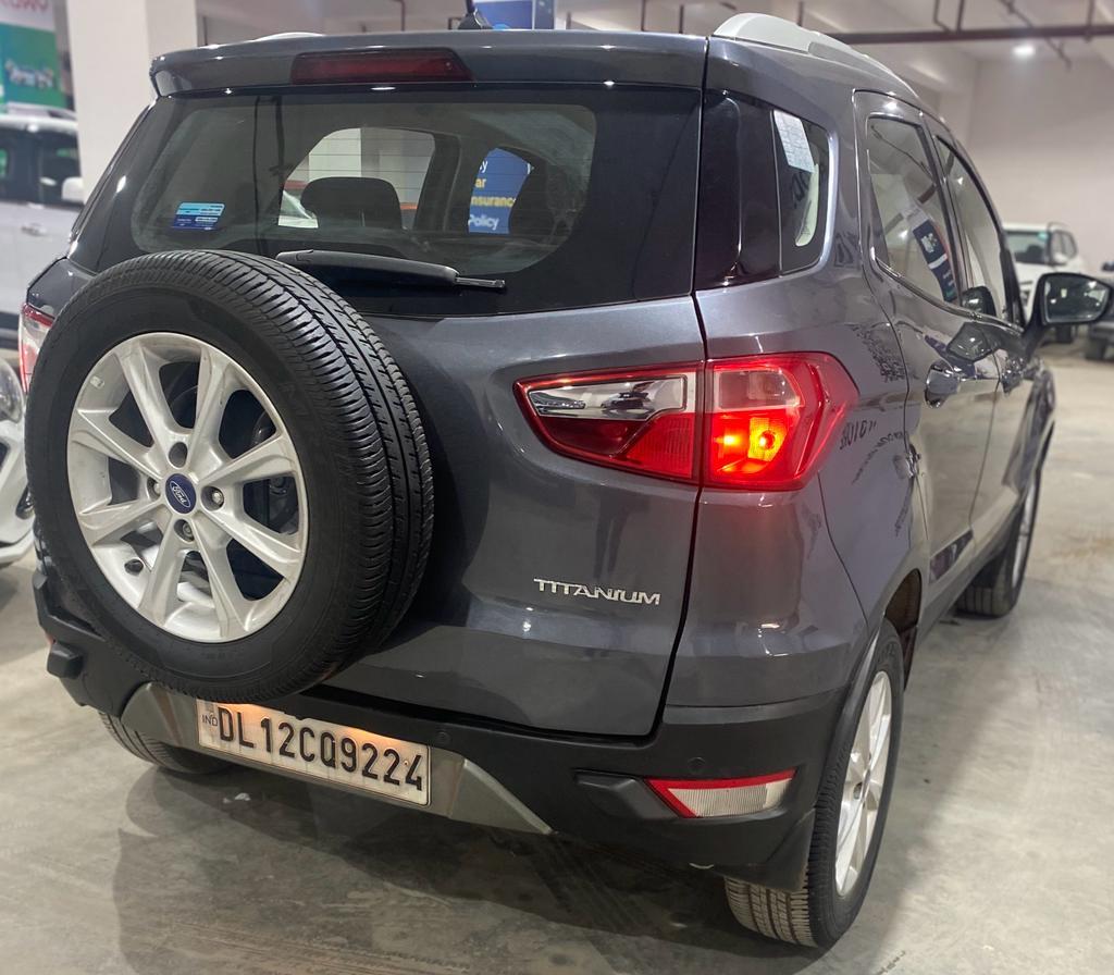 2019 Ford EcoSport 1.5 TiVCT Petrol Ambiente BS IV Rear Right View 