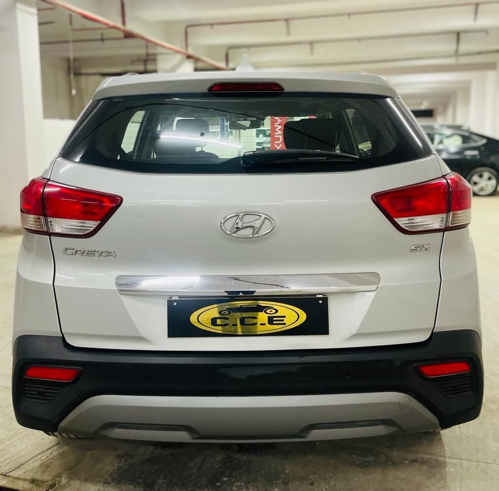 2018 Hyundai Creta SX 1.6 AT Petrol Rear View 