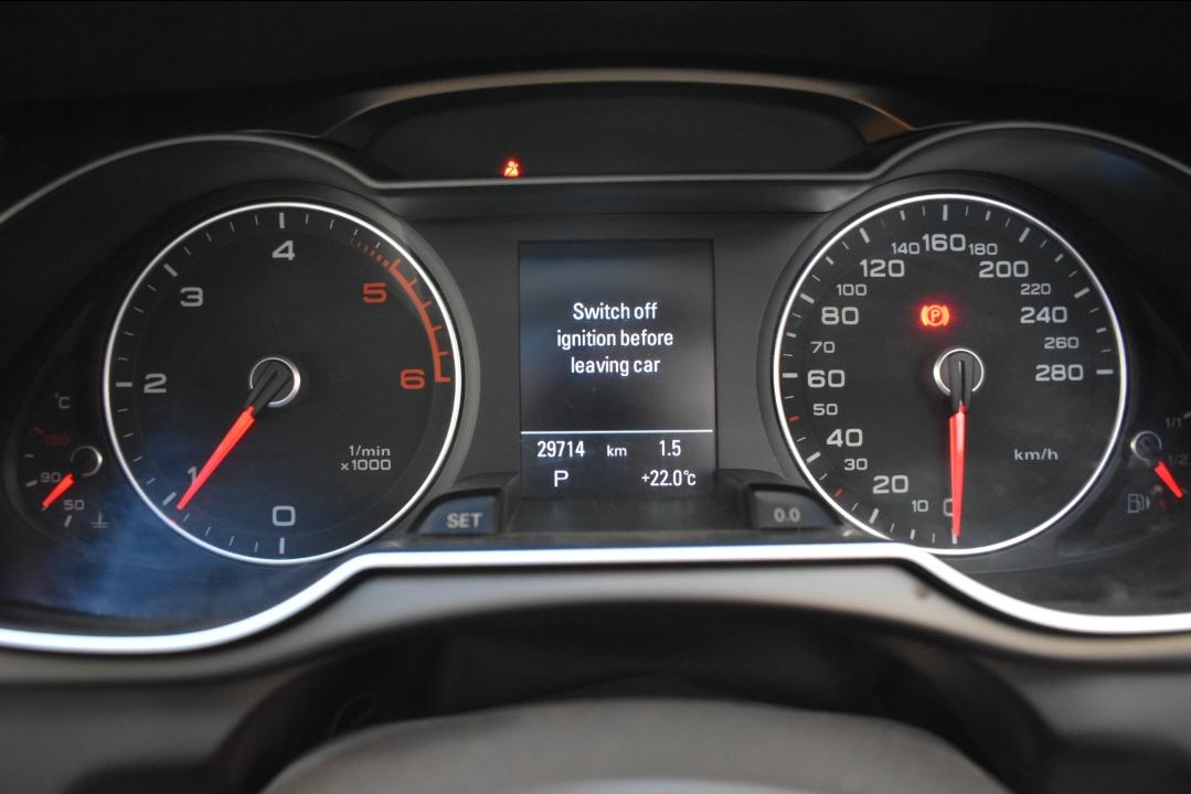 2014 Audi A4 2.0 TDI Odometer 
