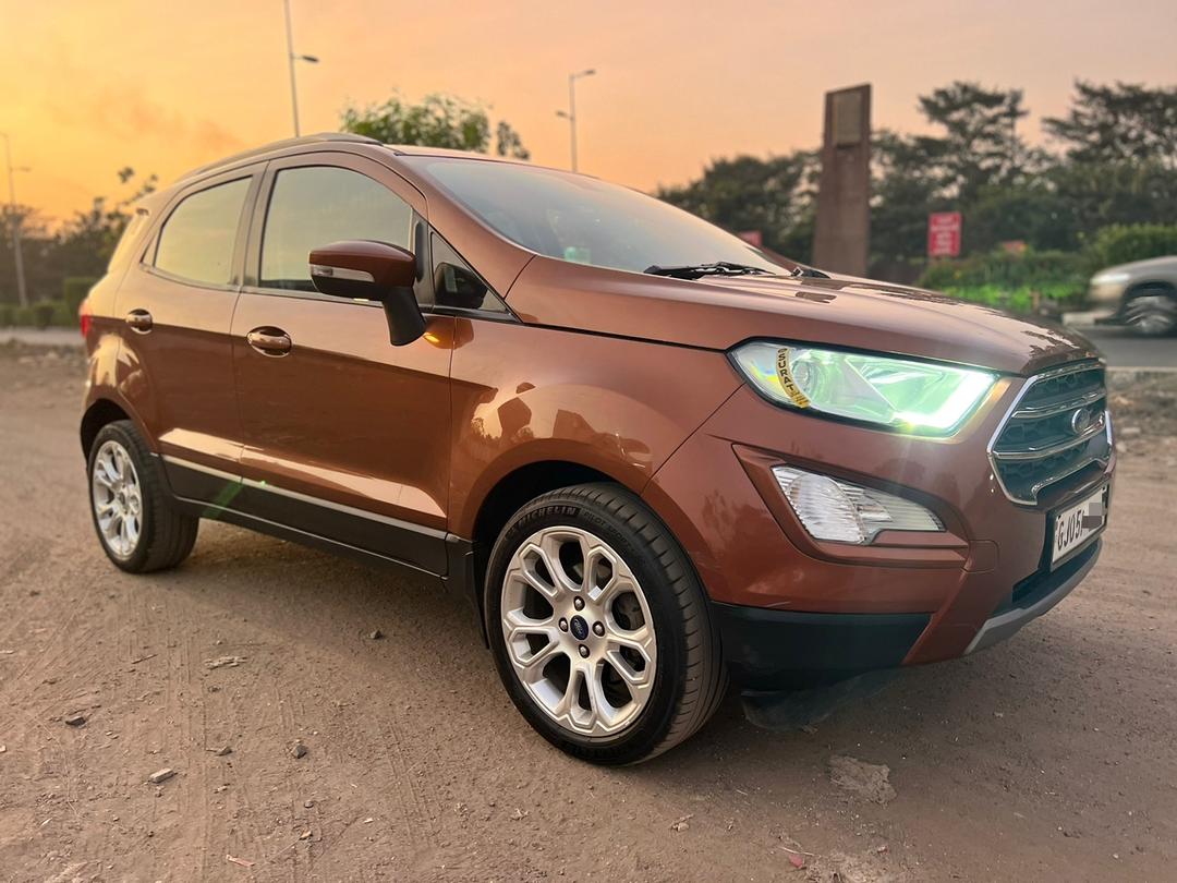2018 Ford EcoSport 1.5 TDCi Diesel Titanium Plus BS IV Front Right View 