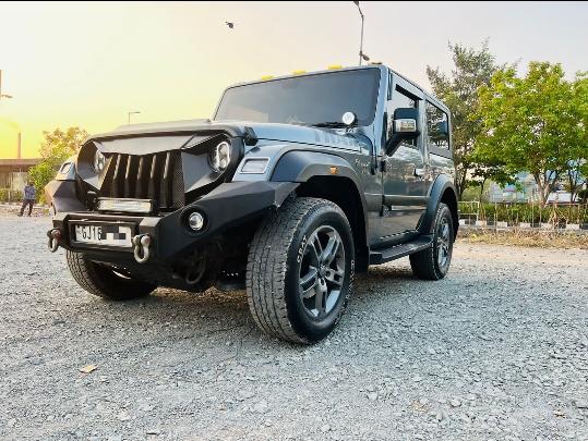2020 Mahindra Thar LX Automatic 4 Seater Hard Top Diesel Front Right View 