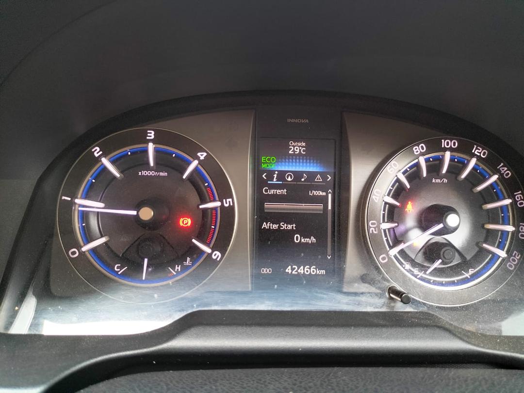 2018 Toyota Innova Crysta 2.4 VX MT 8-Seater BS IV Odometer 