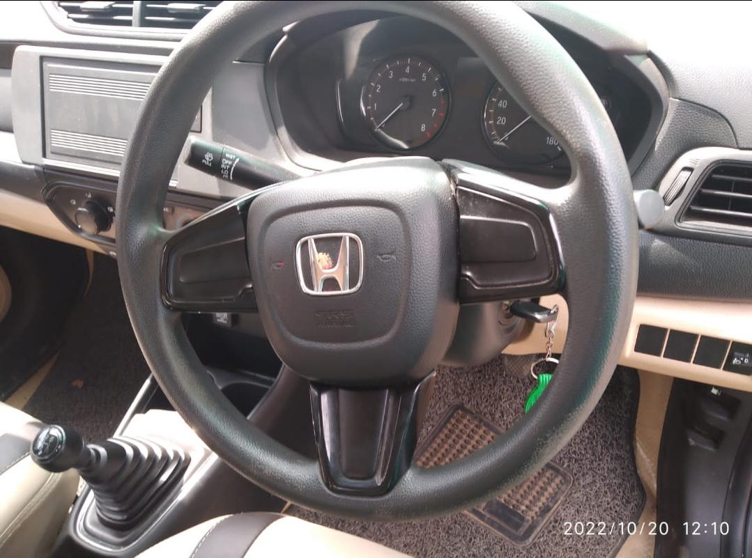 2021 Honda Amaze E MT Petrol BS IV Steering 