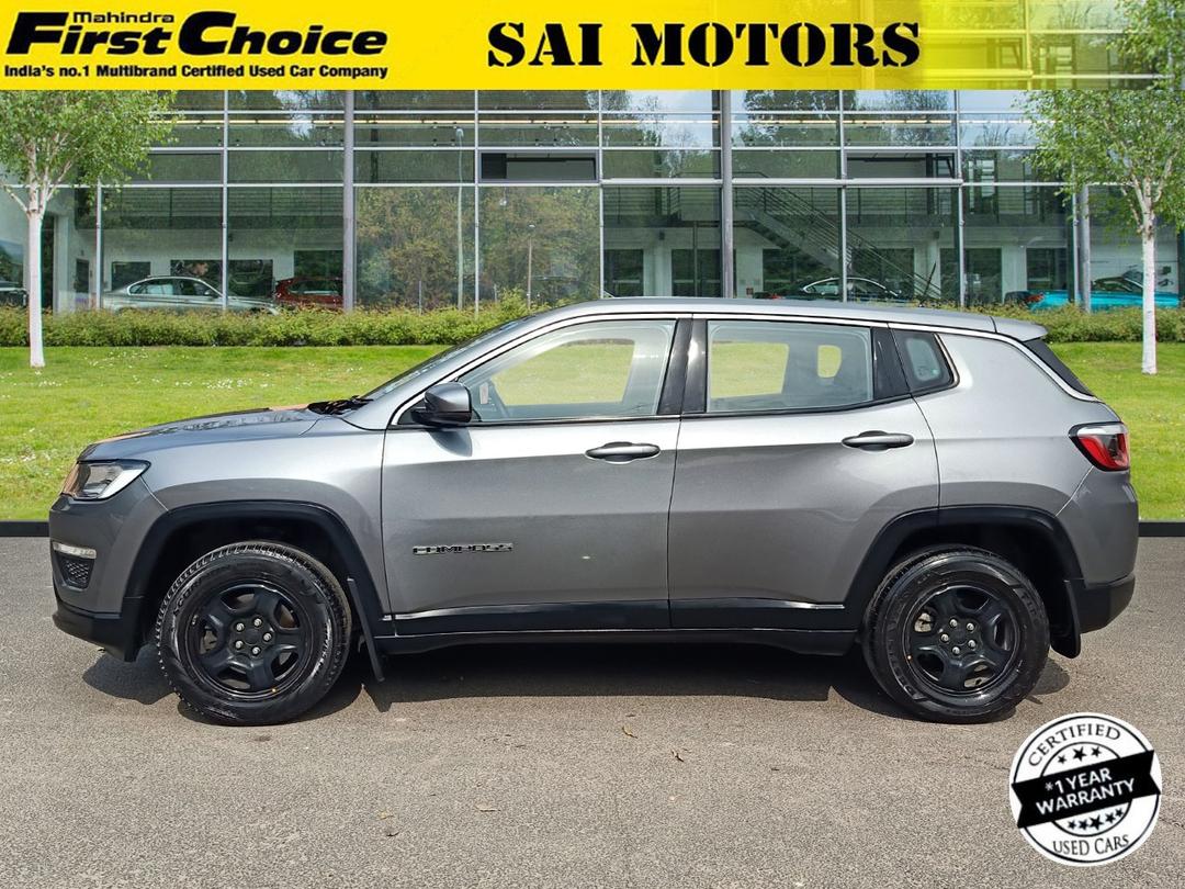 2017 Jeep Compass Sport 1.4 Multi AIR Petrol BS IV Left Side View 