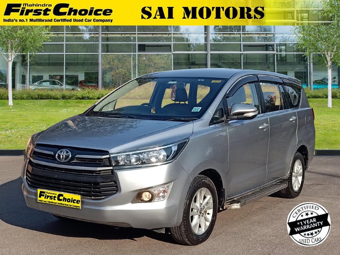 2017 Toyota Innova Crysta 2.8 GX AT 7-Seater Front View 