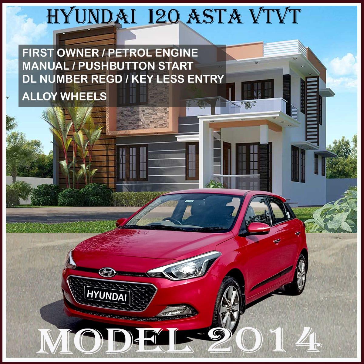 2014 Hyundai i20 [2008-2014] 1.2 Asta Petrol MT Option Pack