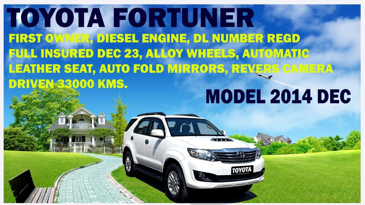2014 Toyota Fortuner 3.0 4x2 AT