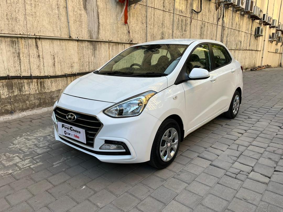 2019 Hyundai Xcent S Petrol Right Side View 