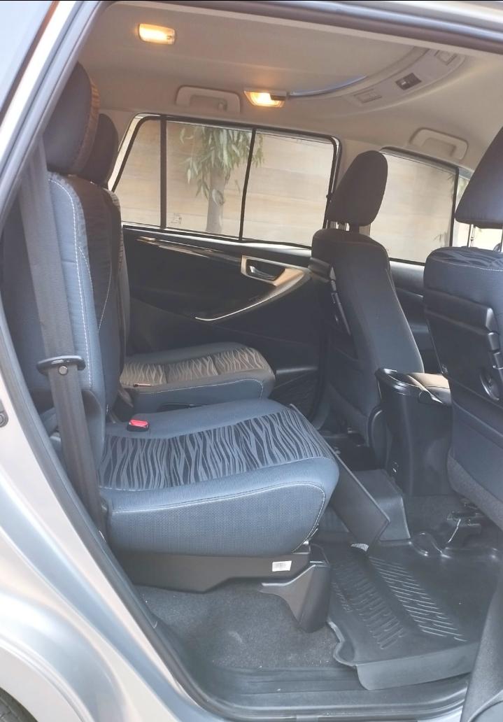 2019 Toyota Innova Crysta 2.4 VX MT 7-Seater BS IV Back Row Side 