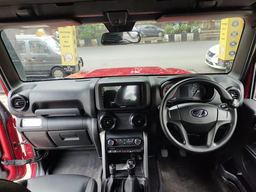 2020 Mahindra Thar AX Manual 6 Seater Soft Top Diesel Dashboard 