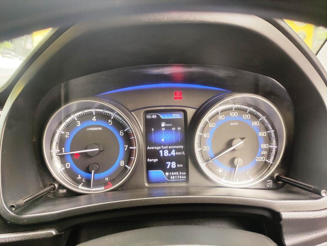 2019 Maruti Suzuki Baleno Zeta Petrol BS IV Odometer 