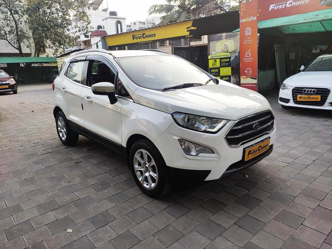 2019 Ford EcoSport 1.5 TDCi Diesel Titanium BS IV Front Right View 