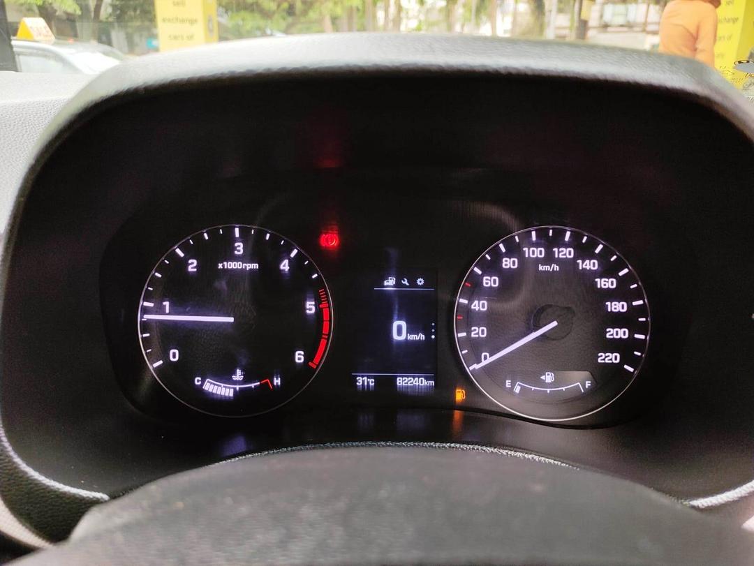 2015 Hyundai Creta 1.6  SX (O) Diesel Odometer 