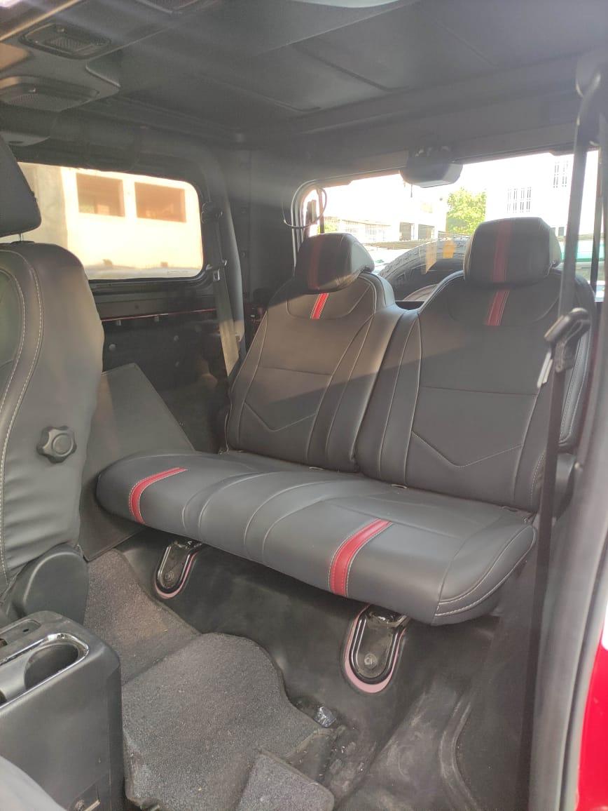 2021 Mahindra Thar LX Automatic 4 Seater Hard Top Diesel Back Seats 