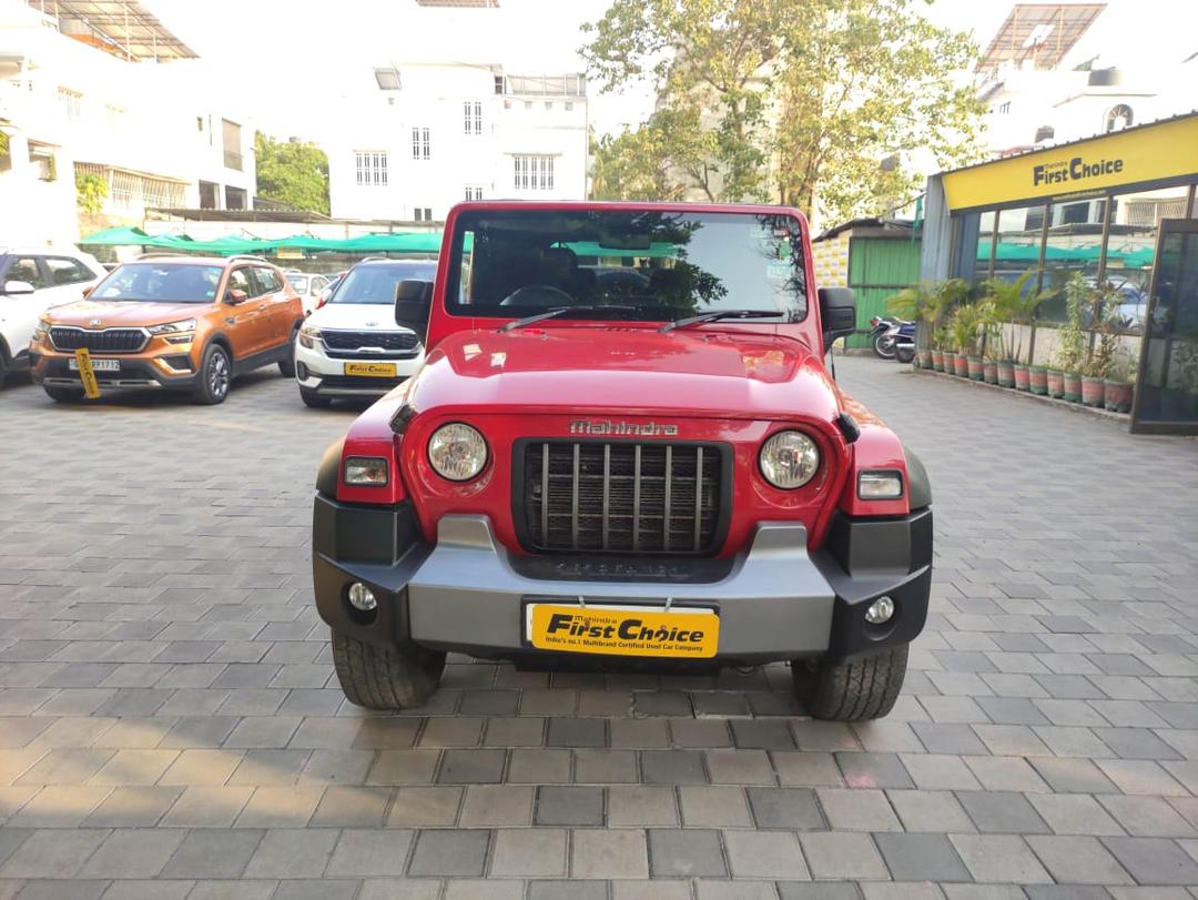 2021 Mahindra Thar LX Automatic 4 Seater Hard Top Diesel Front View 