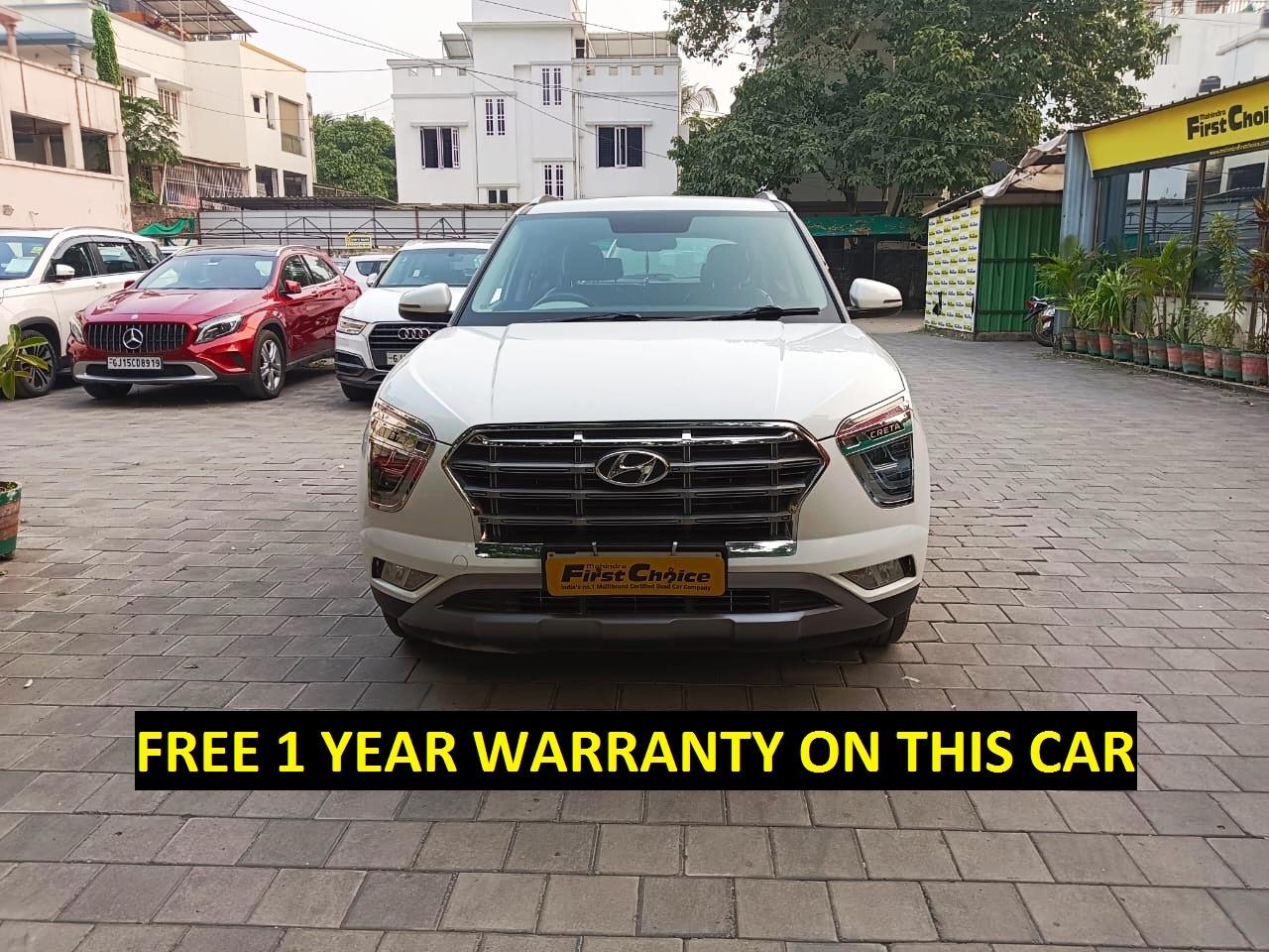 Used 2021 Hyundai Creta, Navyug College, Surat