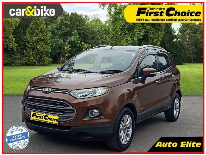 2016 Ford EcoSport 1.5 TiVCT Petrol Titanium BS IV Front View 