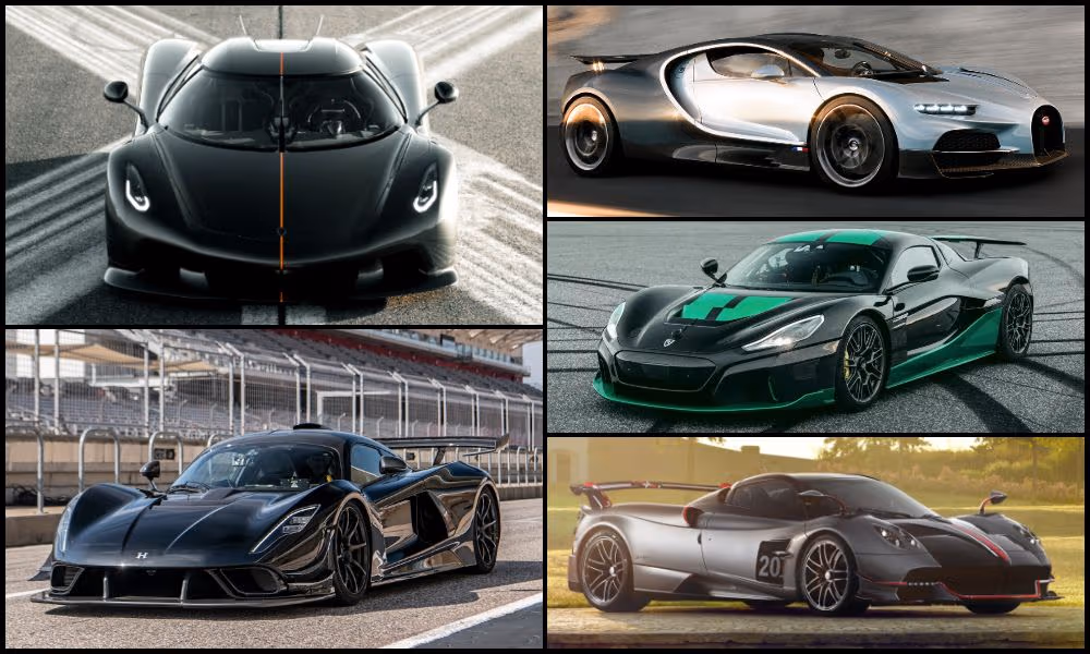 Listed: Top 10 Fastest Cars In The World (January 2025)