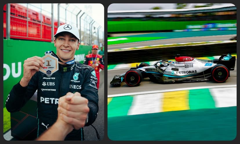 F1: George Russel Stuns By Grabbing Brazil Sprint Race Win