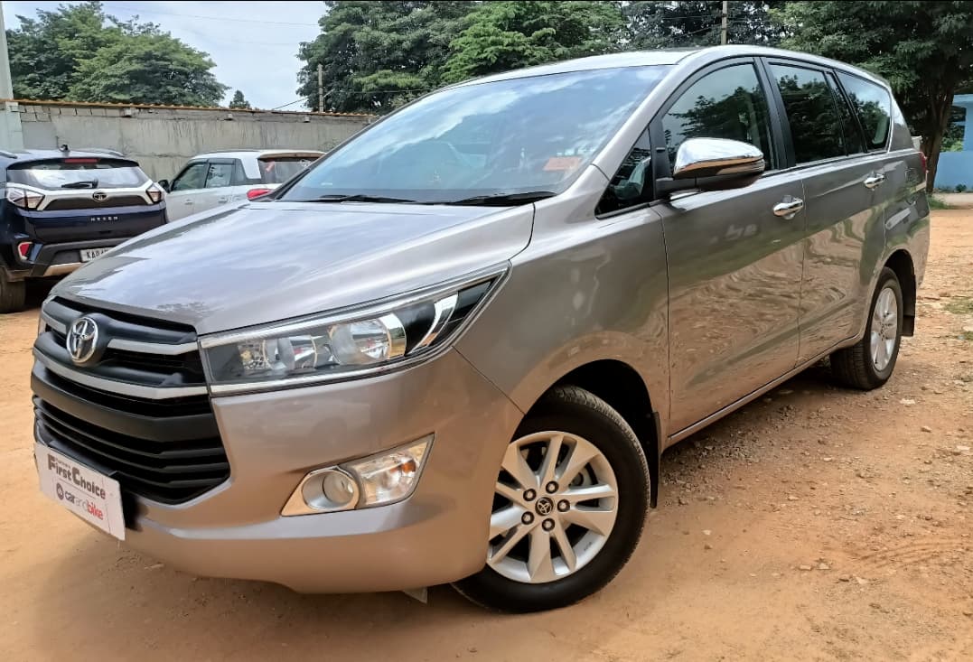 Used Toyota Innova Crysta 2.8 GX AT 8-Seater in Bangalore 2024 model ...
