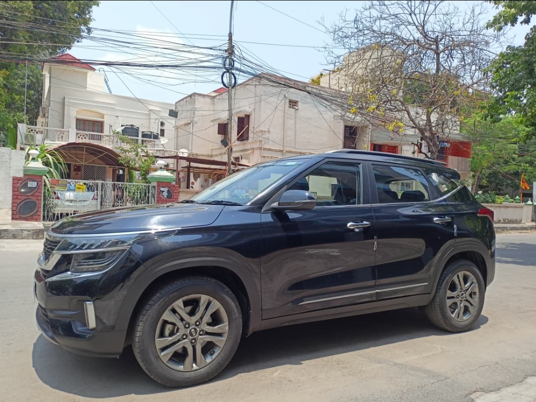 Used Kia Seltos Smartstream G1.5 6MT HTX in Chennai 2025 model, India ...