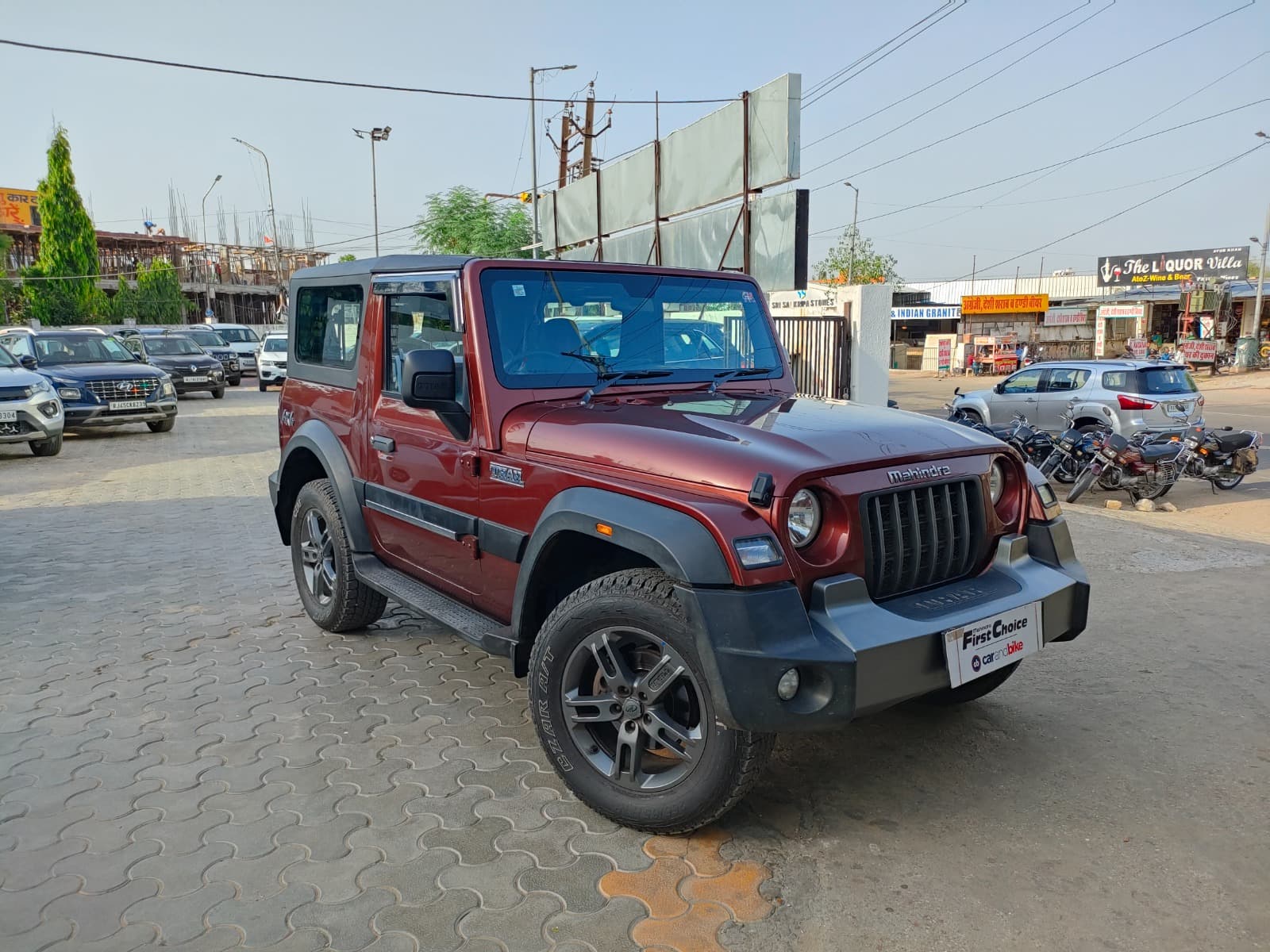 Used Mahindra Thar LX Automatic 4 Seater Hard Top Diesel in Jaipur 2024 ...