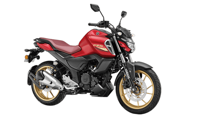 Yamaha fzs bs6 red colour deals