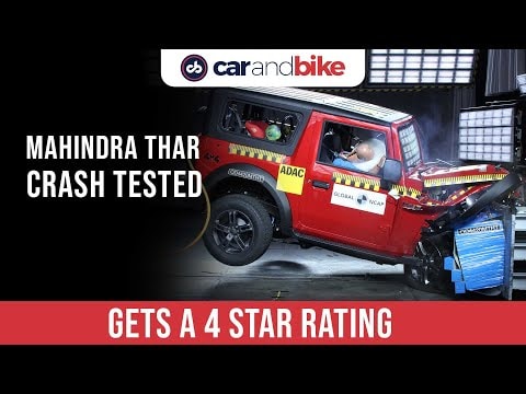 2020 Mahindra Thar Receives A 4 Star Safety Rating: Safest Off-roader In India 2020 Mahindra Thar Receives A 4 Star Safety Rating: Safest Off-roader In India