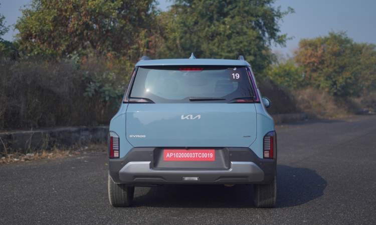 Kia Syros Rear View Kia Syros Rear View images