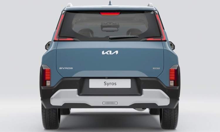 Kia Syros Rearlook Kia Syros Rearlook images