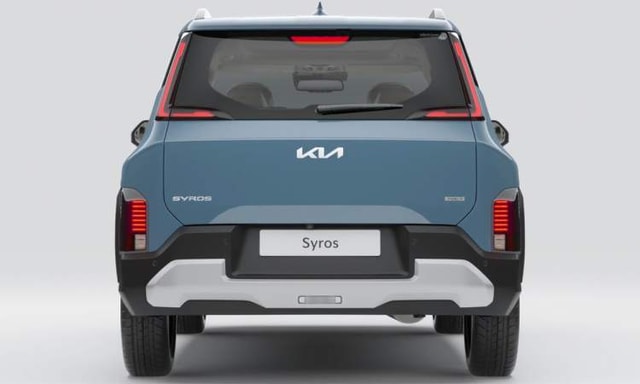 Kia Syros Rearlook Kia Syros Rearlook
