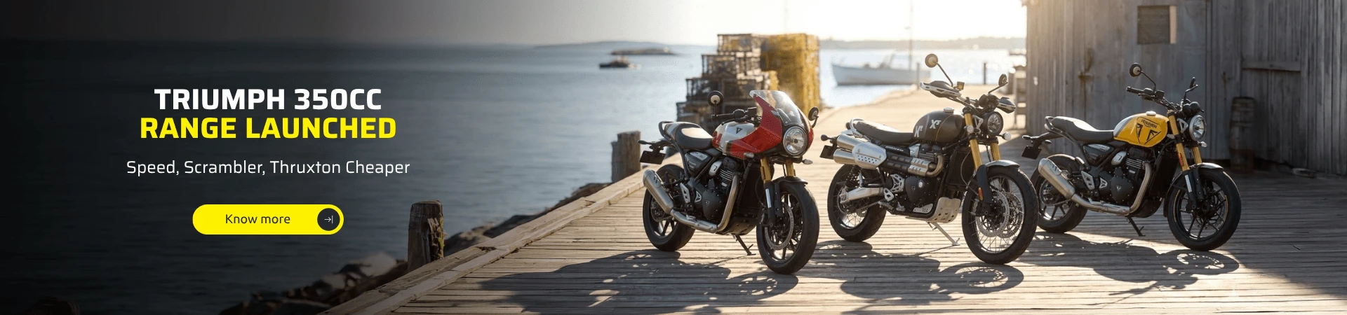 Triumph 350cc Range Launched Triumph 350cc Range Launched
